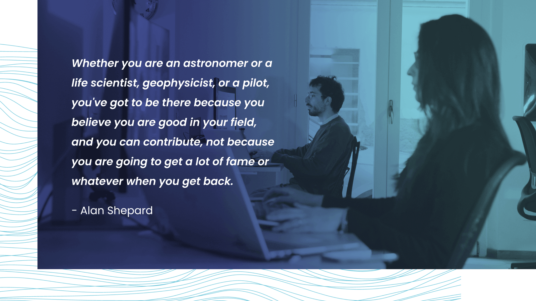 Quote by Alan Shepard Emergo Quote by Alan Shepard