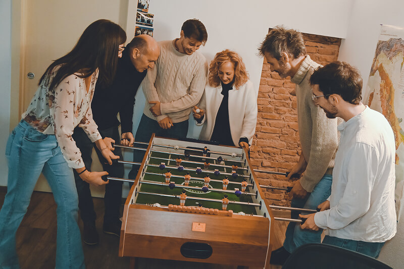 EMergo team having fun EMergo team having fun