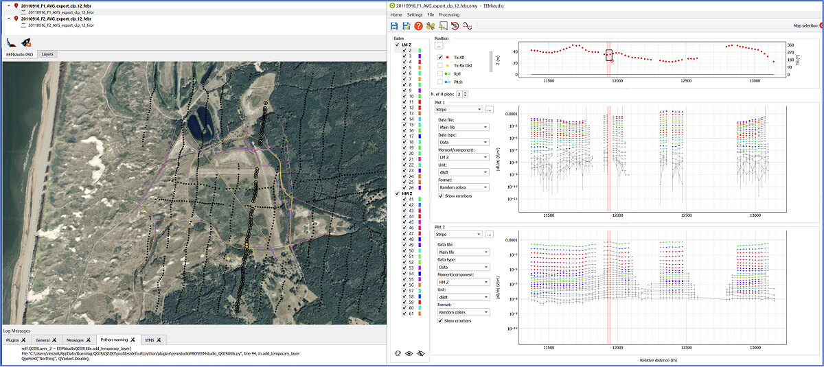 Processing AEM modelling Processing AEM modelling